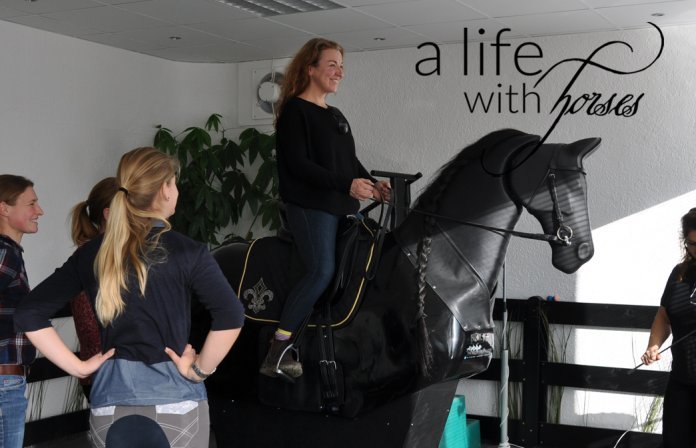 Reitsimulator-im-Test Dressurreiten-auf-einem-Simulator