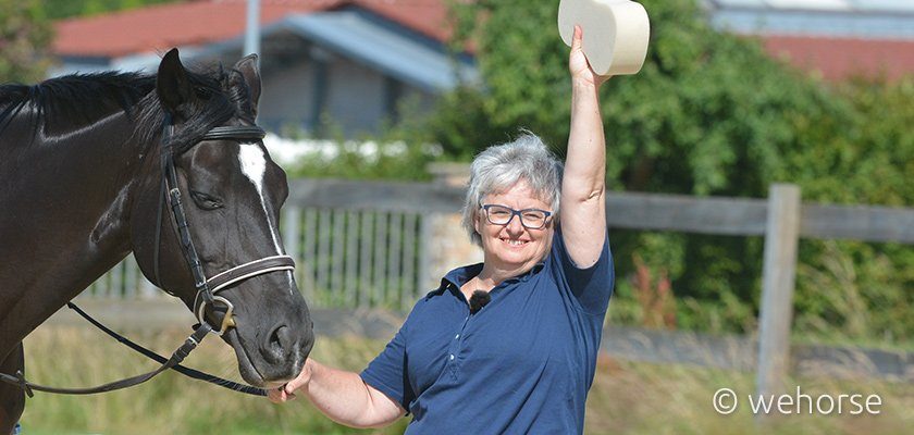 Das Pferd profitiert vom fitten Reiter