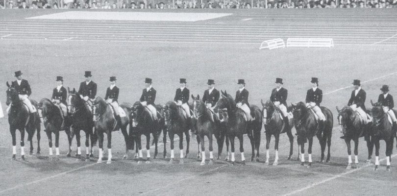 olympia-quadrille quadrille-reiten