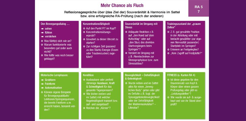 Planungshilfe-Reitunterricht Reitunterricht-strukturell-planen