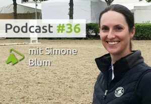 Simone Blum, Weltmeisterin im Springreiten, im wehorse-Podcast
