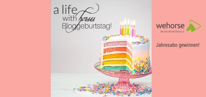 Bloggeburtstag-alifewithhorses-Pferdeblog