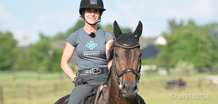 Fitness für Reiter: Die Expertin Bettina Hoy