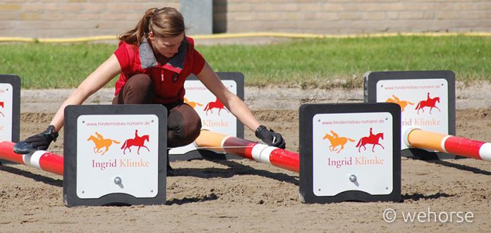 Lunging training cavaletti distances - Ingrid Klimke Lunging training cavaletti distances - Ingrid Klimke